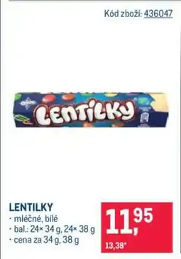 Makro Lentilky nabídka