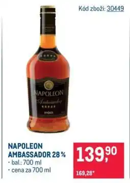 Makro Napoleon Ambassador 28 % nabídka