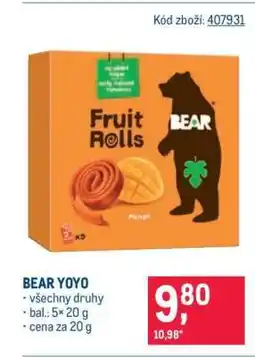 Makro Bear YoYo nabídka