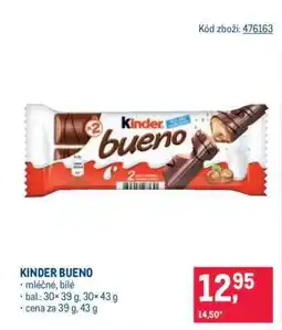 Makro KINDER BUENO nabídka