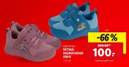 Lidl PAW PATROL DĚTSKÁ VOLNOČASOVÁ OBUV nabídka