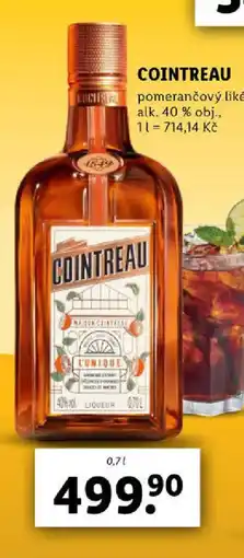 Lidl COINTREAU nabídka