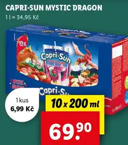 Lidl CAPRI-SUN Mystic dragon nabídka