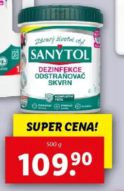 Lidl SANYTOL Dezinfekční odstraňovač skvrn nabídka