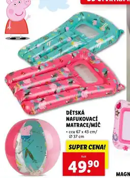 Lidl Dětský nafukovací míč nabídka