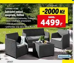 Lidl Zahradní sedací souprava nabídka