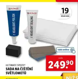 Lidl Sada na čištění světlometů nabídka