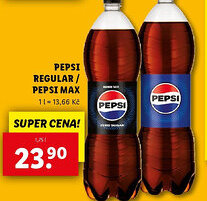Lidl PEPSI Regular/ PEPSI max nabídka