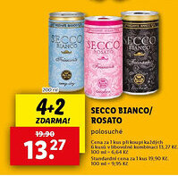 Lidl SECCO Bianco/ rosato nabídka