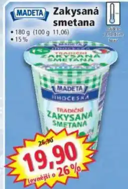 Norma MADETA Zakysaná smetana nabídka