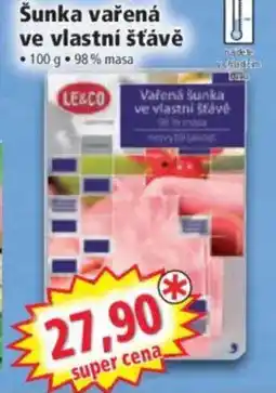 Norma Šunka vařená ve vlastní šťávě nabídka