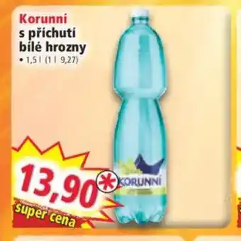Norma Korunní s příchutí bílé hrozny nabídka