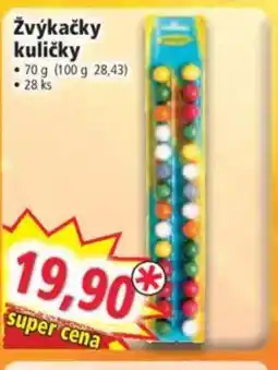 Norma Žvýkačky kuličky nabídka