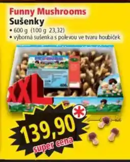Norma Funny Mushrooms Sušenky nabídka