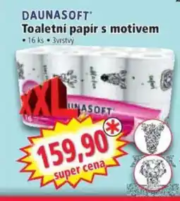 Norma DAUNASOFT Toaletní papír s motivem nabídka