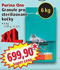 Norma PURINA One Granule pro sterilizované kočky nabídka