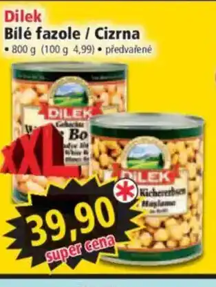 Norma Dilek Bílé fazole / Cizrna nabídka