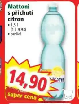 Norma MATTONI s příchutí citron nabídka