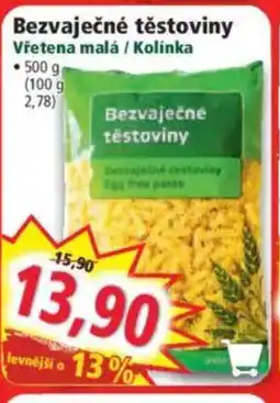 Norma Bezvaječné těstoviny nabídka