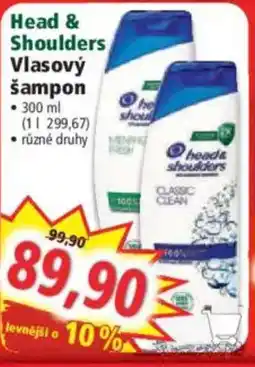 Norma Head & Shoulders Vlasový šampon nabídka