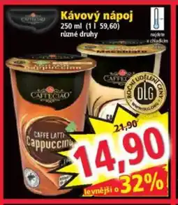 Norma Kávový nápoj nabídka
