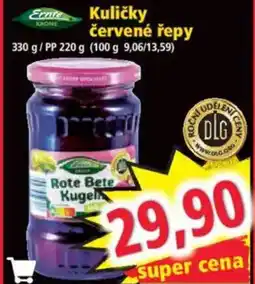 Norma Kuličky červené řepy nabídka
