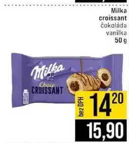Jip Milka croissant čokoláda vanilka 50 g nabídka