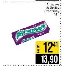 Jip Airwaves žvýkačky různé druhy 14 g nabídka