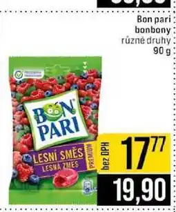 Jip Bon pari bonbony různé druhy 90 g nabídka