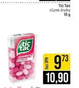 Jip Tic Tac různé druhy 18 g nabídka