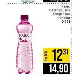 Jip Rajec mateřídouška pampeliška brusinka 0.75l nabídka