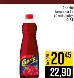 Jip Caprio koncentrát různé druhy 0,7l nabídka
