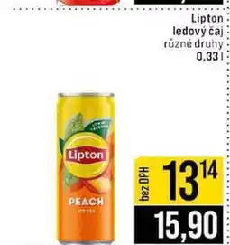 Jip Lipton ledový čaj různé druhy 0,33l nabídka