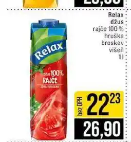 Jip Relax hruška broskev višeň 1l nabídka