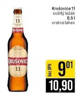 Jip Krušovice 11 světlý ležák 0,5l nabídka