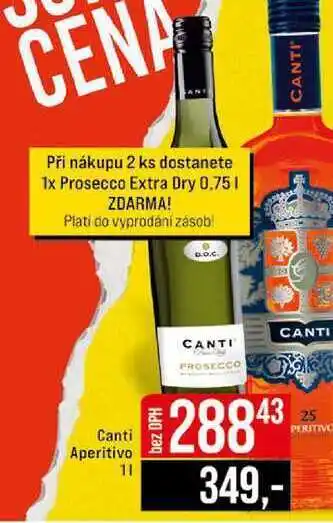 Jip Canti Aperitivo 1l nabídka