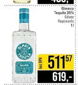 Jip Olmeca Tequila 35% Silver Reposado 1l nabídka