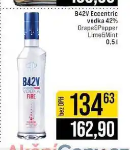 Jip B42V Eccentric vodka 42% Grape&Pepper Lime&Mint 0,5l nabídka
