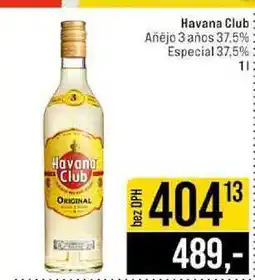 Jip Havana Club Añejo 3 años 37.5% Especial 37.5% 1l nabídka