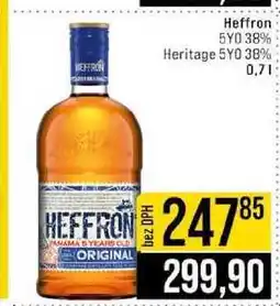 Jip Heffron 5YO 38% Heritage 5YO 38% 0,7l nabídka