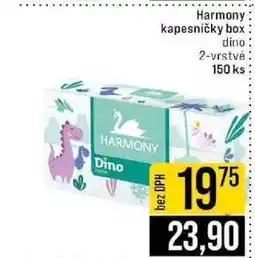 Jip Harmony kapesničky box dino 2-vrstvé 150 ks nabídka