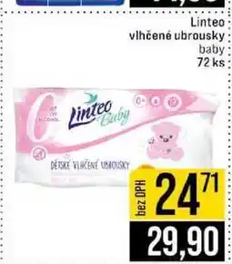 Jip Linteo vlhčené ubrousky baby 72 ks nabídka