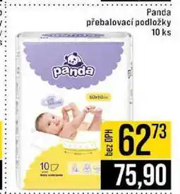 Jip Panda přebalovací podložky 10 ks nabídka