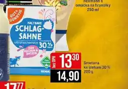 Jip Smetana ke šlehání 30% 200 g nabídka