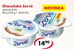 CBA Choceňské žervé nabídka