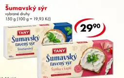 CBA Šumavský sýr nabídka