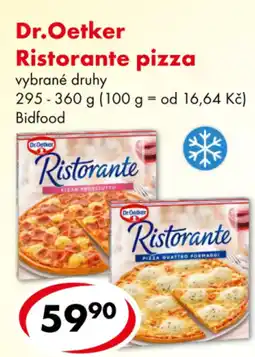 CBA Dr.Oetker Ristorante pizza nabídka