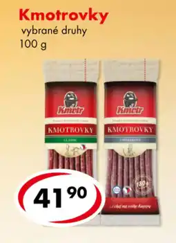 CBA Kmotrovky nabídka