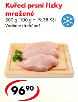 CBA Kuřecí prsní řízky mražené nabídka