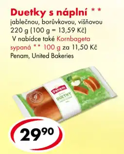 CBA Duetky s náplní nabídka